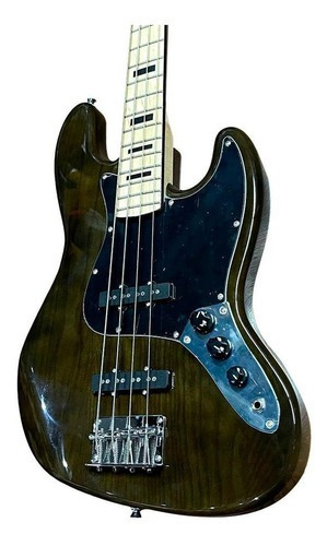 Contra Baixo Strinberg Jbs50 Preto Tbk Jazz Bass 4 Cordas