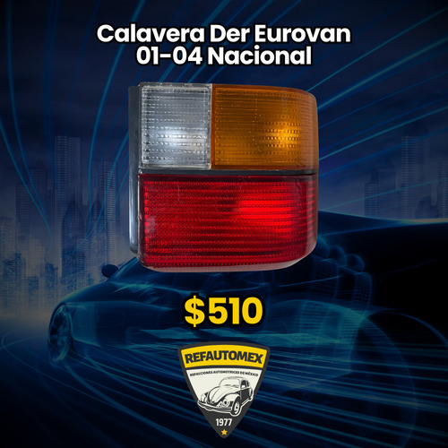 Calavera Der Eurovan 01-04 Nacional