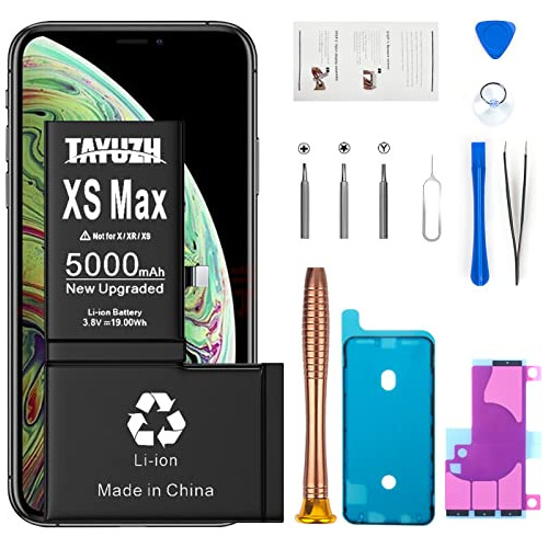 Batería [5000mah] iPhone XS Max, Nueva Batería De Alt...