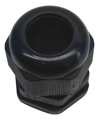 Conector Plastico Negro Tipo Glandula Para Rosca Npt 3/4