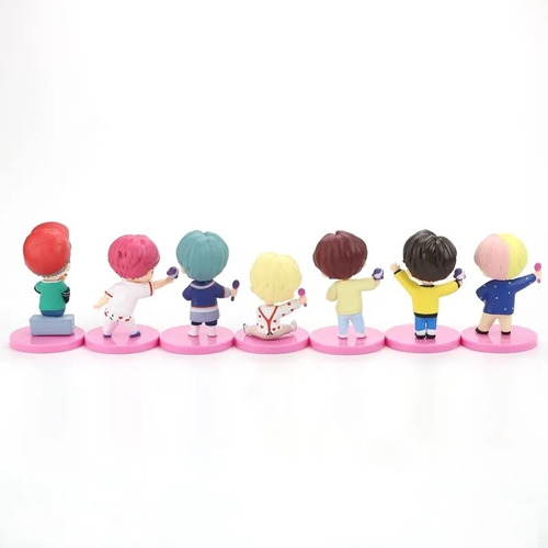 Figuras De Acción Bangtan Boys 7th Generation 7 Piezas