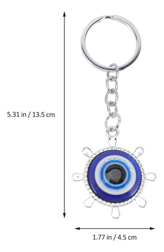 Llavero Con Forma De Ojo, Diseño De Ojos Azules, Diseño De D