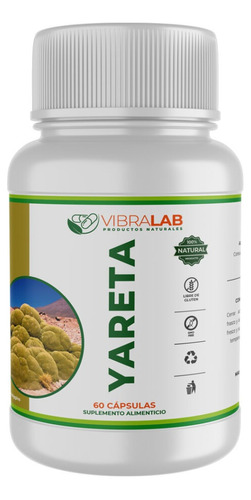 Yareta 60 Capsulas 500mg. 100% Natural Vb. Agronewen