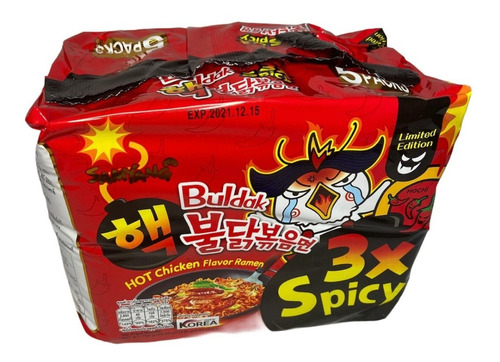 Ramen Buldak Atómico Coreano Picoso Samyang