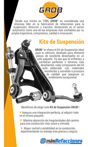 Kit 4 Terminales P/ Chevrolet Lumina Apv 93 Al 96 Grob