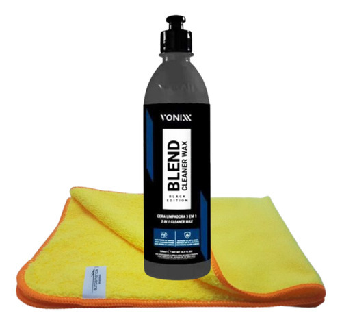 Kit Blend Black Edition Vonixx + Flanela 40x60 Autoamerica