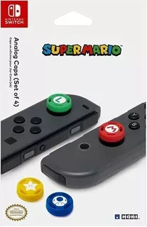 Set De 4 Grips Para Control Nintendo Switch Super Mario Xmp