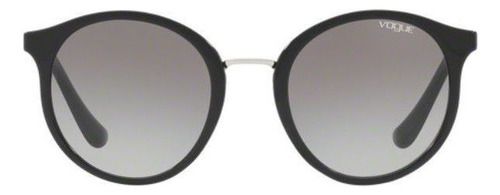 Gafas de sol Vogue VO5166s W44/11 de 51 mm, negro brillante y gris Degr