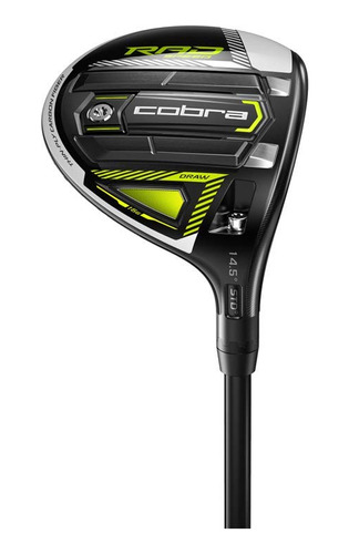 Cobra Golf 2021 Radspeed Draw Fairway Brillo Negro-turbo X