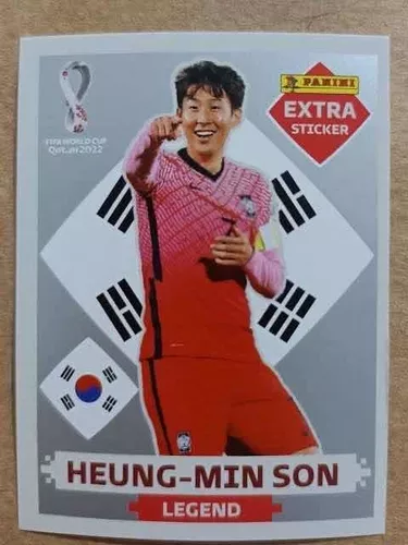 Figurinha Legend Prata Heung-min Son Copa Do Mundo 2022 - Escorrega o Preço