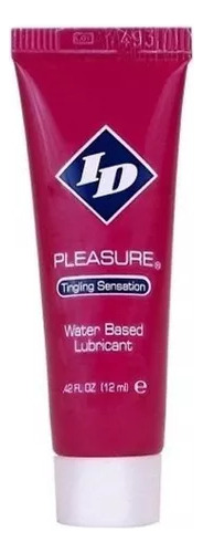 Lubricante Id Pleasure Tingling Sensaciones 12ml Base Agua