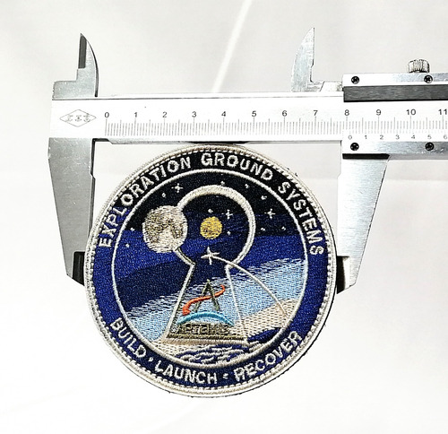 Parche Espacial, Tela Velcro, Nasa, Metas Proyecto Artemis