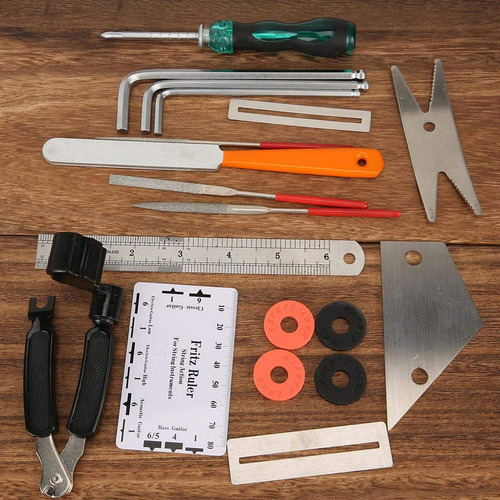 Kit De Herramientas De Mantenimiento De Guitarra De Cuerda