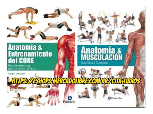 Oferta 2 Libros Anatomía Musculación + Entrenamiento De Core