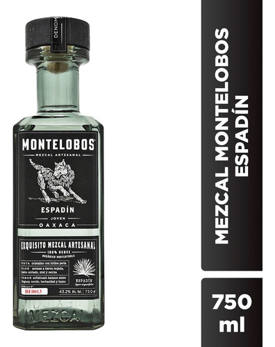 Mezcal Montelobos Joven 750 Ml