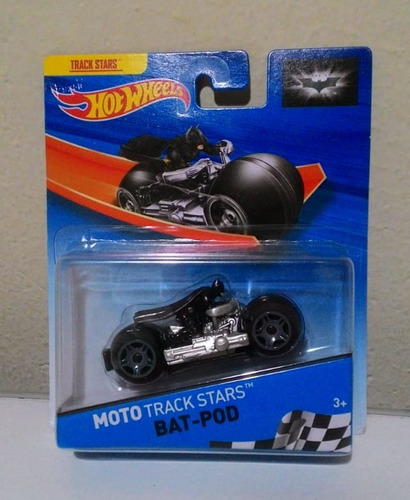 Bat-pod Com Batman - Moto Track Stars - Hot Wheels | MercadoLivre