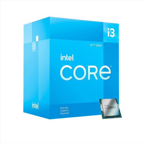 Processador Intel Core I3-12100f 4 Núcleos 4.3ghz Lga 1700