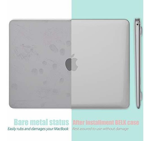 Funda Rigida Transparente Case Compatible Con Macbook Air