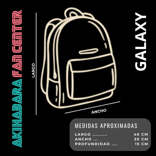 Mochila Escolar Reforzada De Satoru Goj De Jujutsu Kaisen Hecha En Mexico