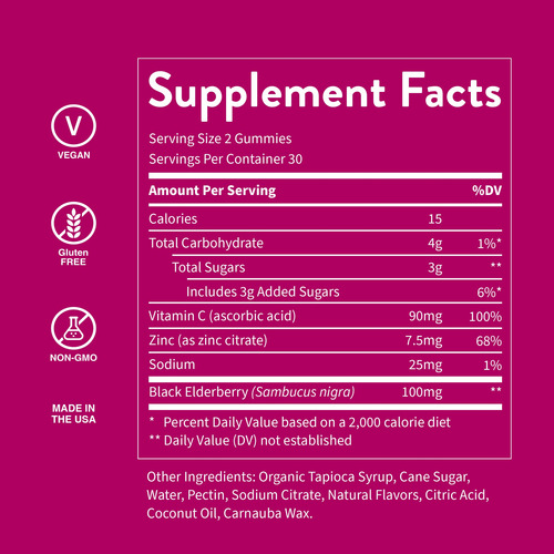 Boost - Gomitas De Saco Con Zinc Y Vitamina C (paquete De 3)