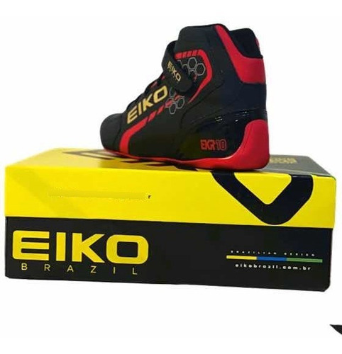 Sapatilha Kart Eiko Brazil Preto/vermelho