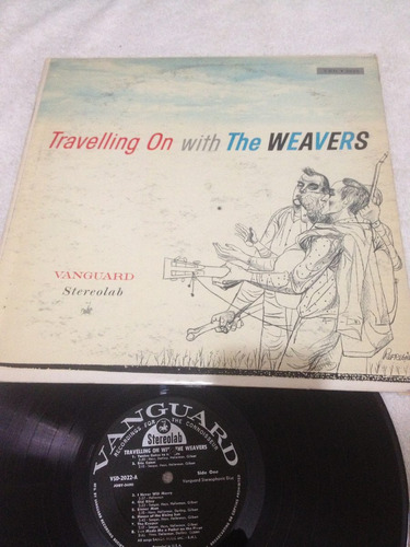 The Weavers Travelling On Whith Disco De Vinil Importado Usa