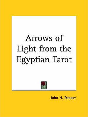 Libro Arrows Of Light From The Egyptian Tarot (1930) - Jo...