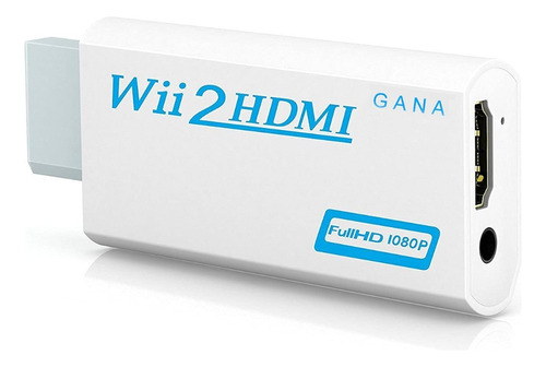 Adaptador Wii A Hdmi Convertidor Adaptador Para Monitor O Tv