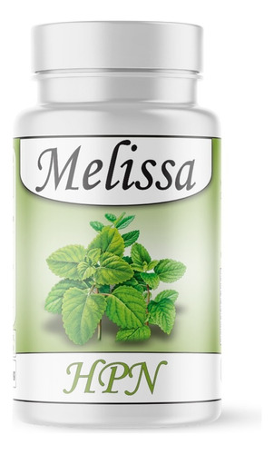 Melissa Officinalis - Em 60 Cápsulas De 500 Mg