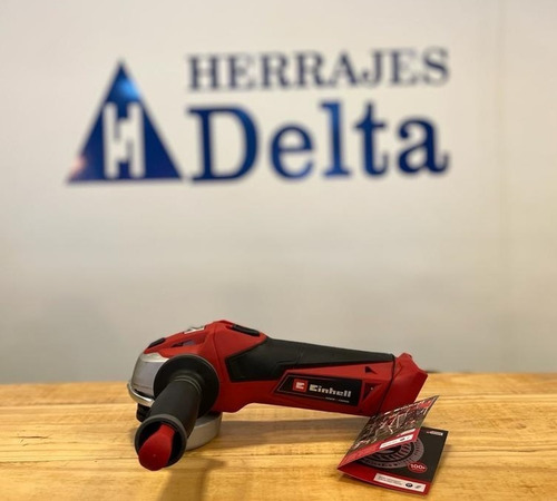 Amoladora Angular Inalámbrica Einhell Te-ag 18 2 Años Gtía.