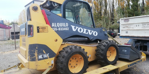 Minicargadora Volvo Mc110c (no Bobcat) + Trailer + Hoyadora