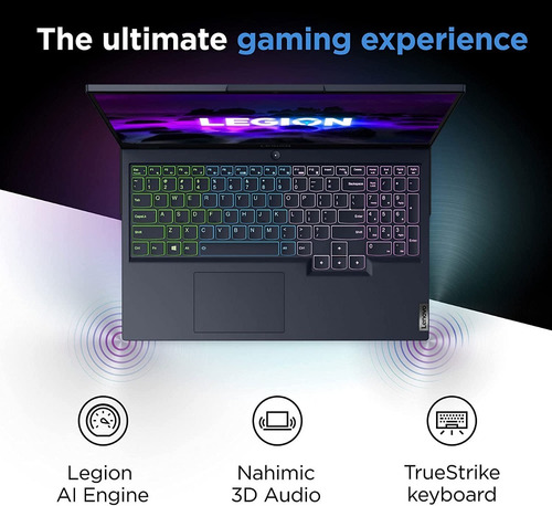 Imagen 7 de 10 de Notebook Lenovo Legion 5 15.6 Ryzen 7 16gb 512ssd Rtx3050ti