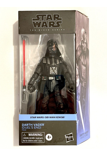 Battle Damaged Darth Vader Duels End Star Wars Black Series (Usado)