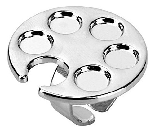Pequeños Anillos Portaesmaltes De Uñas Para Mezclar Y Pintar