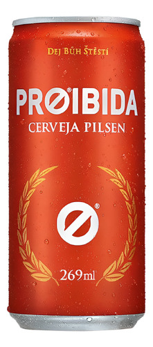 Cerveja Proibida Pilsen 269ml Kit Com 12 Unidades