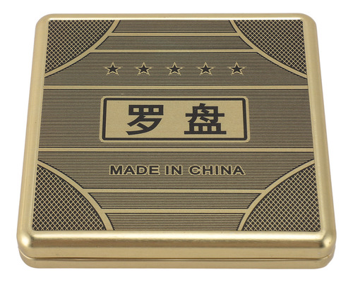 Antigo Feng Shui Luo Pan Iron Precise Flip Cover Feng