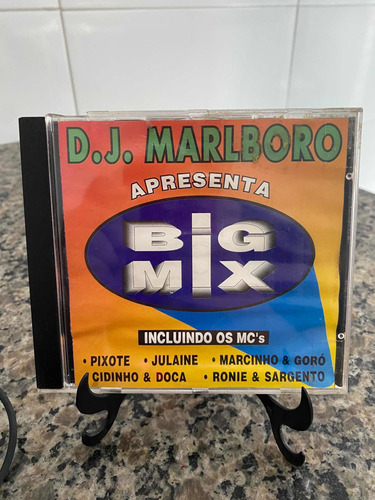 Cd Dj Marlboro Apresenta Big Mix 1996
