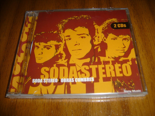 Cd Soda Stereo / Obras Cumbres Vol.1 (nuevo Y Sellado) 2 Cds