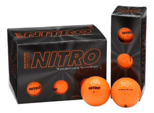 Nitro Nmd12obxc - Pelota De Golf (12 Unidades),