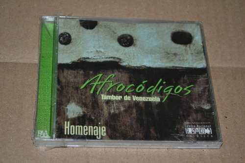 Afrocodigos Homenaje Cd Tambor Venezolano 