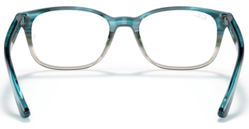 Anteojos Armazones Lectura Recetados Rayban 5375 - Color 8146 Large 53mm | Carey Hilado Turquesa