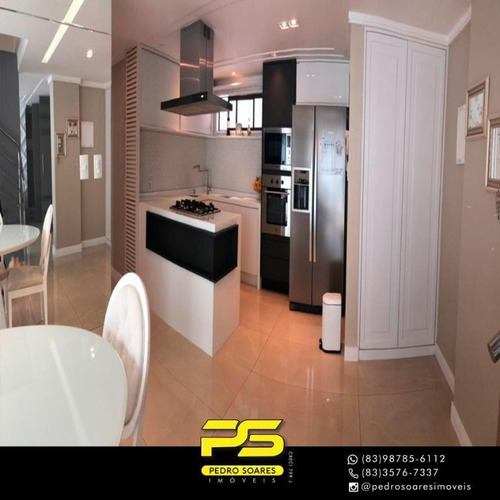Imagem 15 de 15 de Cobertura Com 3 Dormitórios À Venda, 278 M² Por R$ 1.500.000 - Cabo Branco - João Pessoa/pb - Co0058