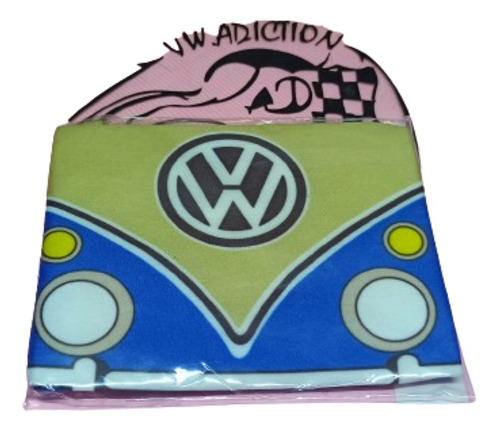 Cubrebocas Volkswagen Vw Combi Azul Edicion Especial 1pza Vw