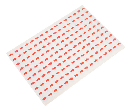 20 Hojas De Pegatinas Con Forma De Flecha, Señales De Flecha