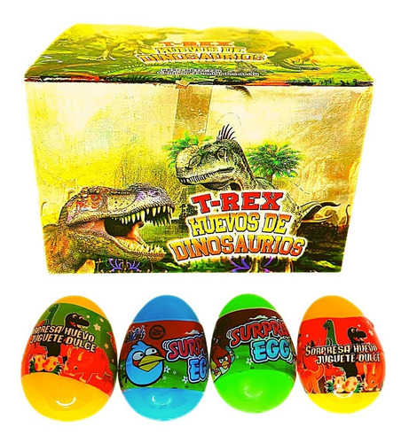 24 Huevo De Dinosaurio Sorpresa Juguete Souvenir 