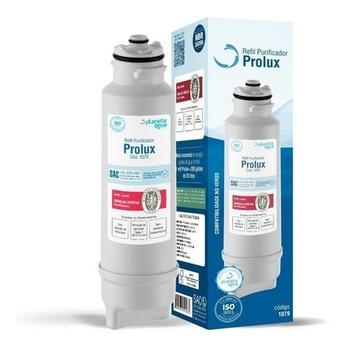 Filtro Refil Vela Prolux Purificador De Água Electrolux