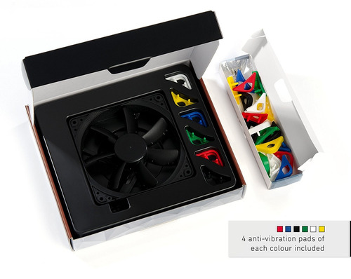 Ventilador De 120 Mm Tranquila Noctua Nf-s12a Pwm Chromax.bl