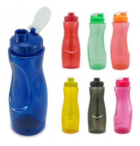 Botilito No1 En Plastico Deporte Bebidas Agua X 2 Unidades