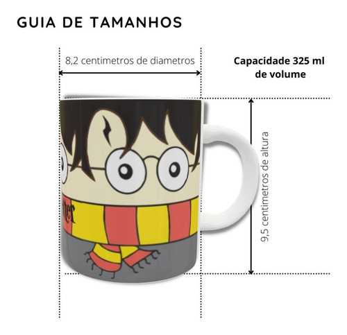 Imagem 3 de 7 de Chinelo Harry Potter Com Caneca De Brinde Postagem Em 24hs