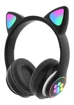 Comprar Audífonos Inalámbricos Bluetooth Rgb Orejas Gato Niña 